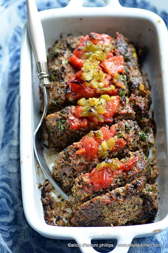 elk meatloaf green chiles