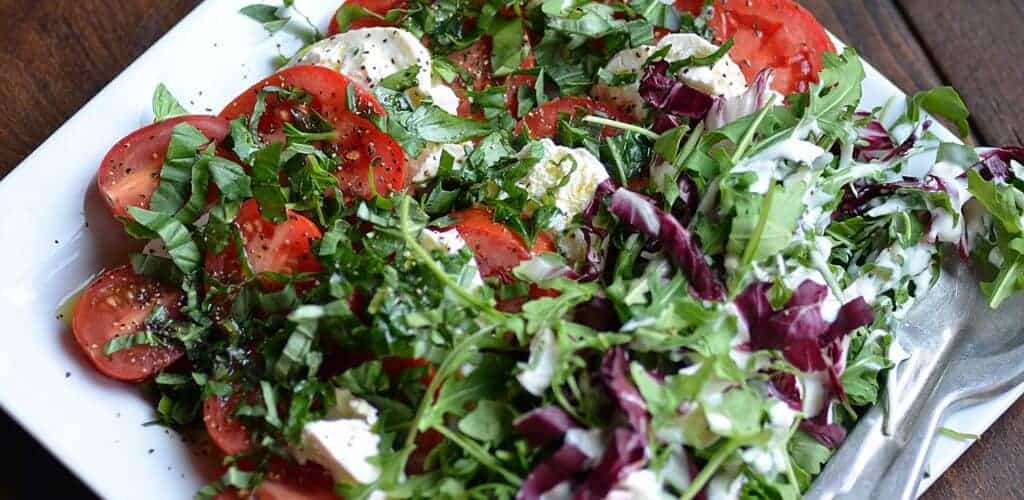 mediterranean simple salad