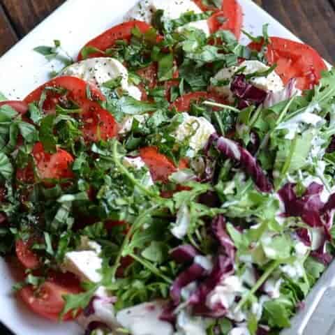 mediterranean simple salad