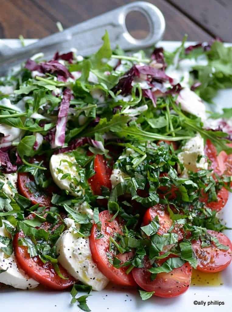 mediterranean simple salad