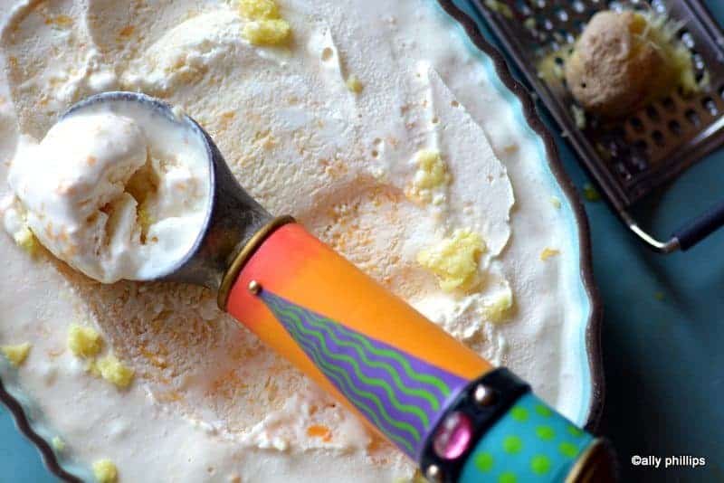 orange ginger ice cream