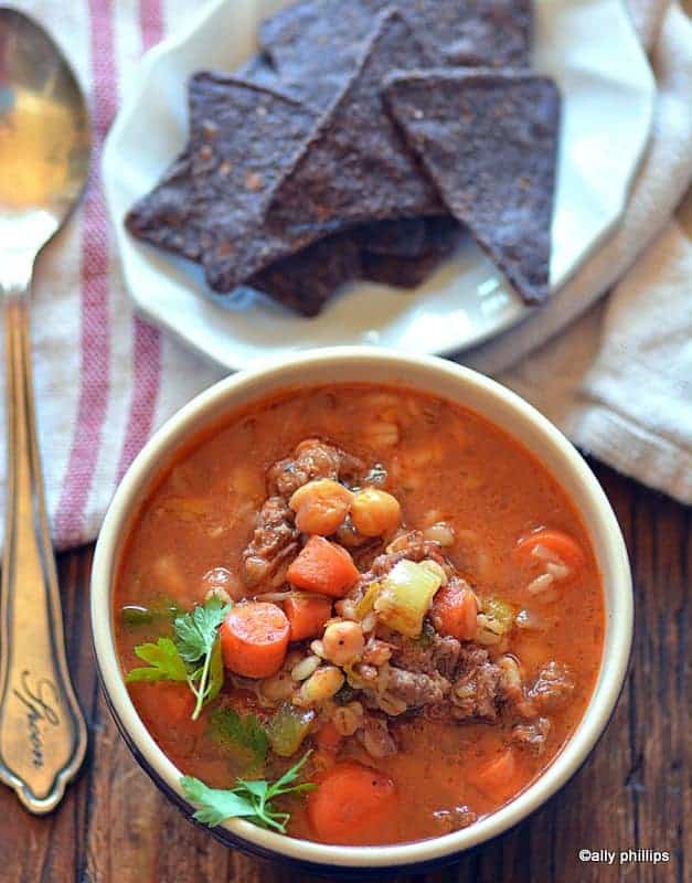 beef barley mushroom soup