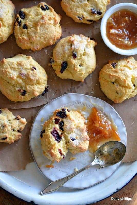 scones orange blossom