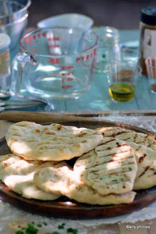 grilled flatbread