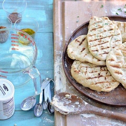 grilled flatbread