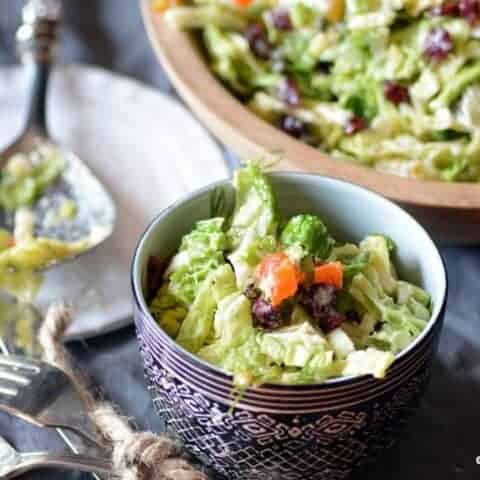 naughty girl cabbage salad