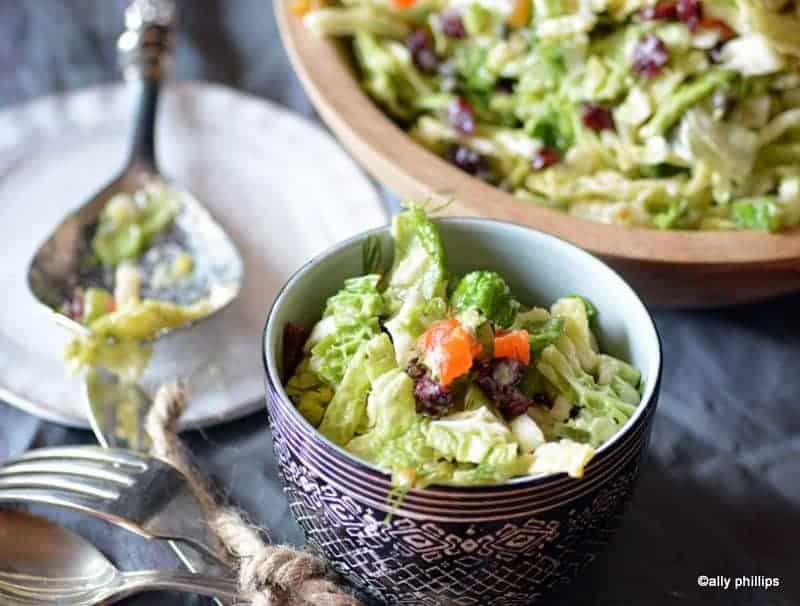 naughty girl cabbage salad