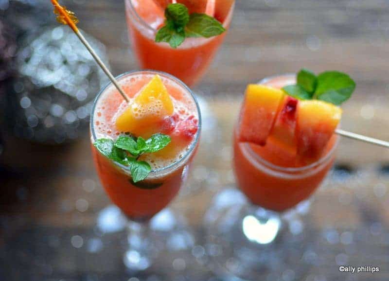 peach bellini