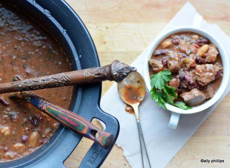 Four Bean Crockpot Chili - Sparkles of Sunshine