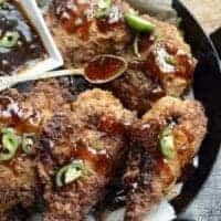 jamaican jerk oven fried chicken