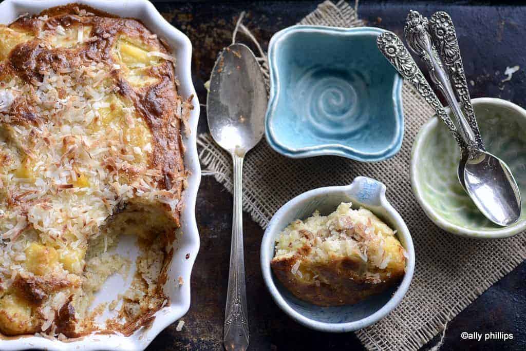 hawaiian banana pineapple bake