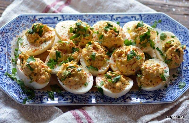 pimento cheese deviled eggs