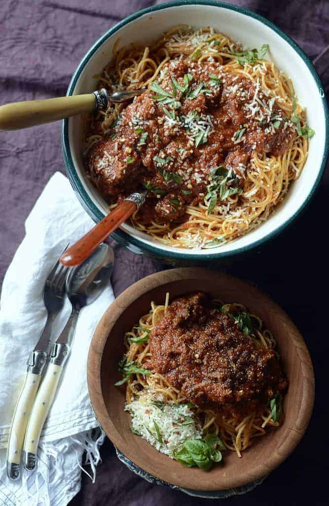 easy lamb bolognese