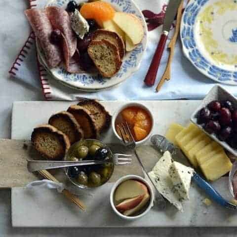 breakfast cheese tray