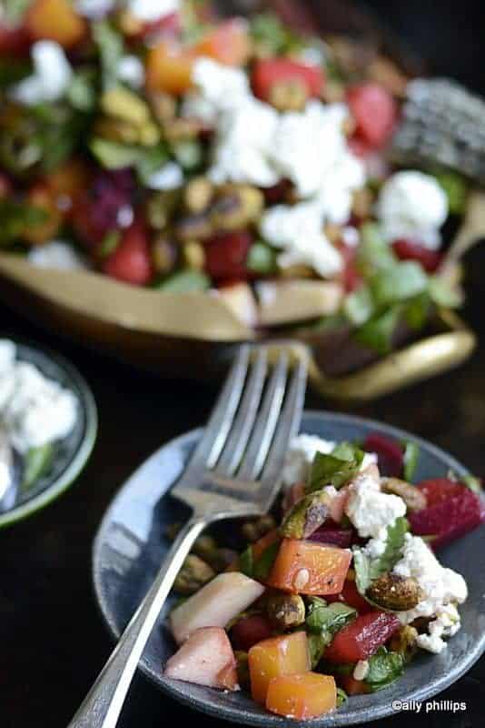 beet watermelon salad