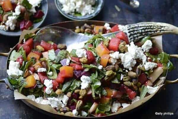 beet watermelon salad