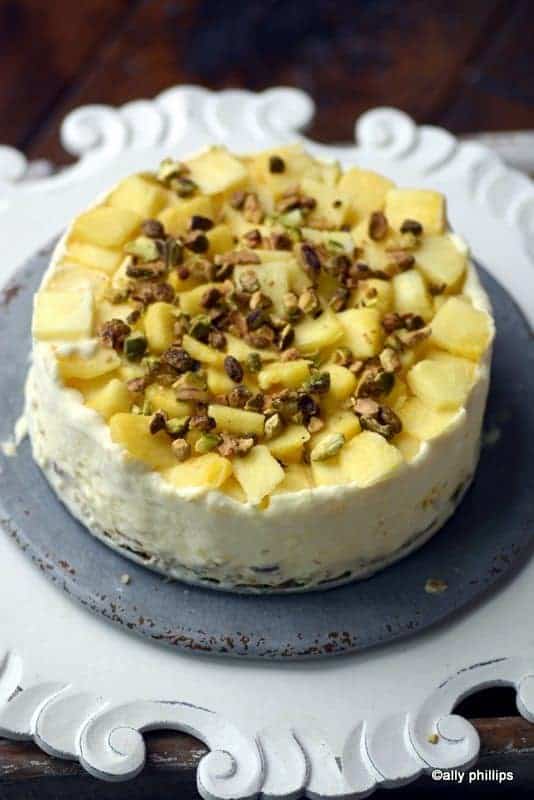 king pineapple no bake cheesecake