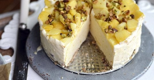 king pineapple no bake cheesecake