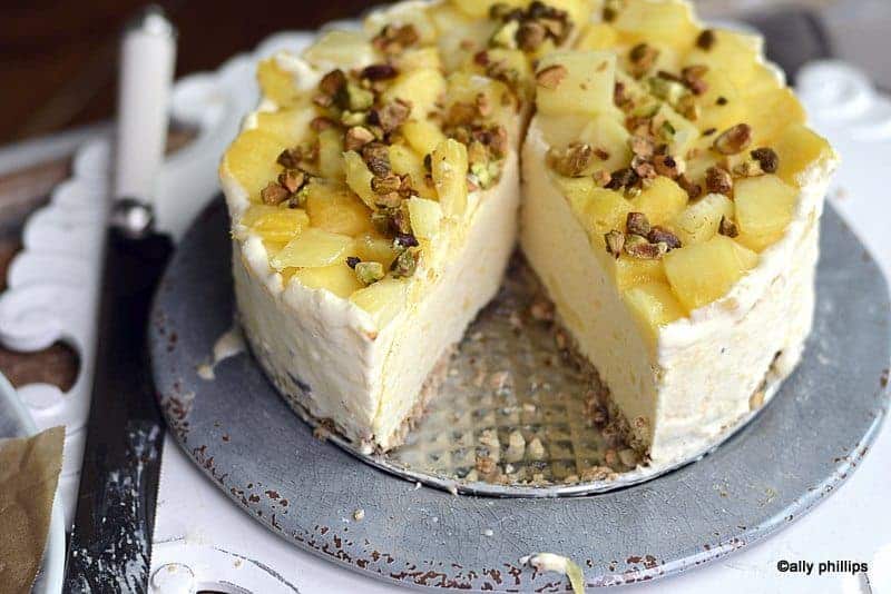 king pineapple no bake cheesecake