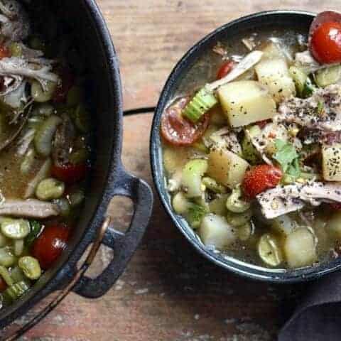 farmers market chicken soup