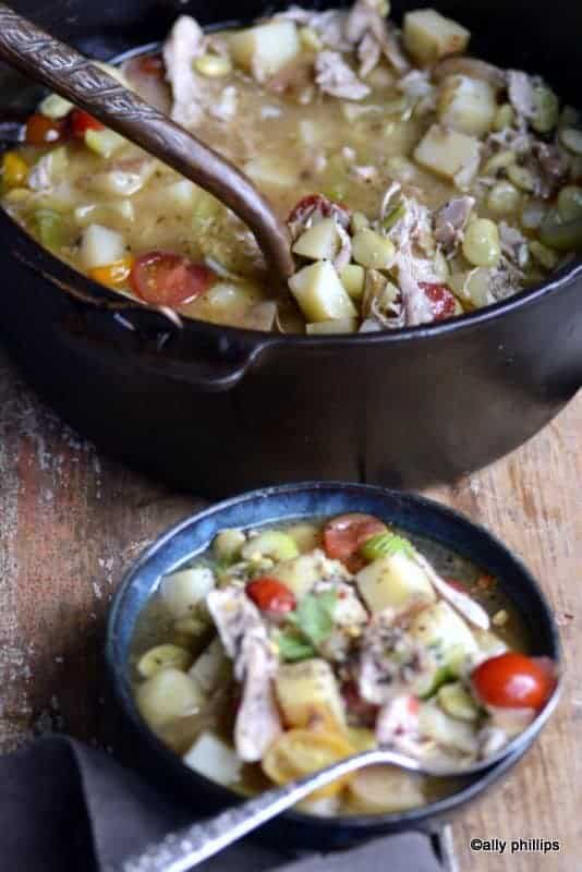 farmers market chicken soup