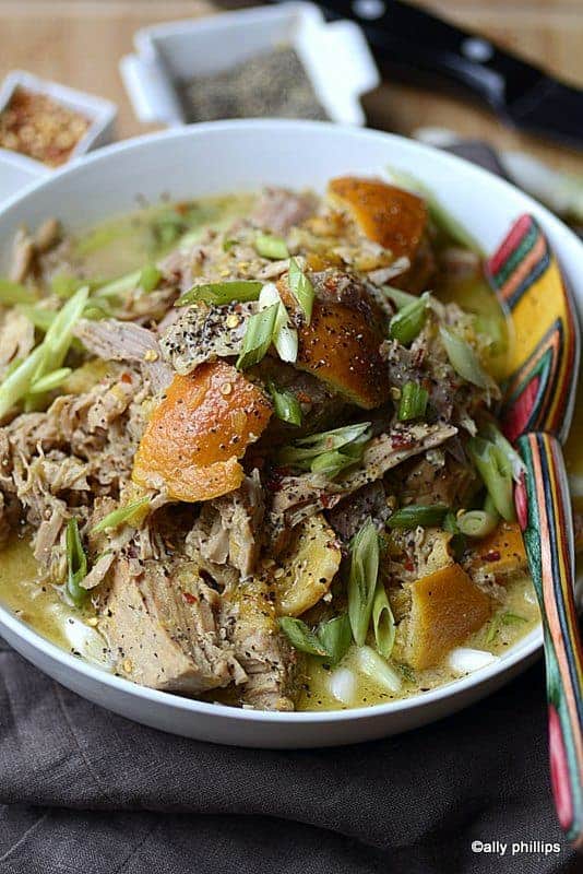 coconut ginger orange pork