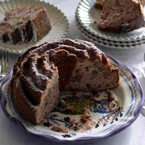 cranberry sauce nut cake