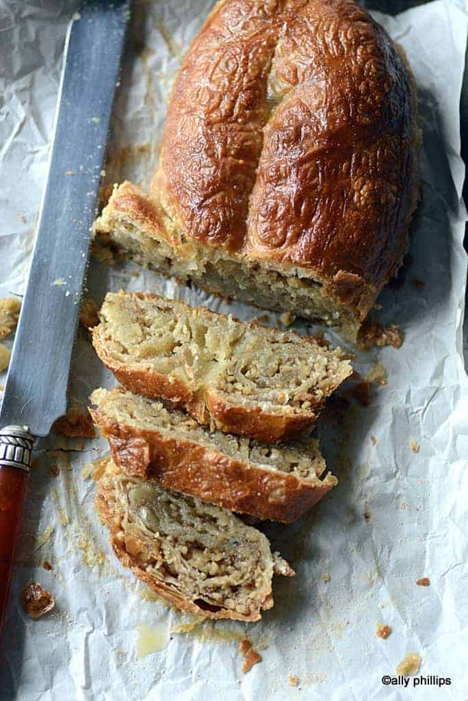 holiday walnut bread povitica