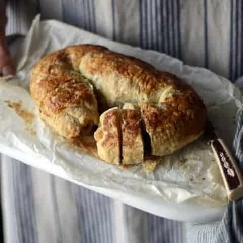 holiday walnut bread povitica