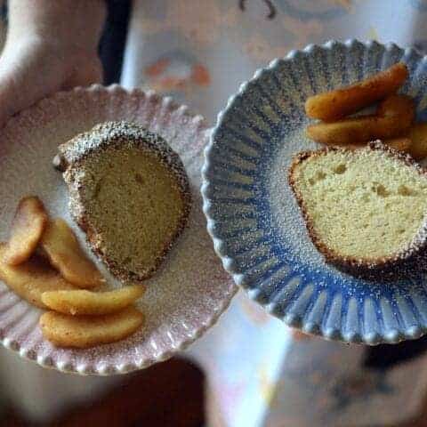 apple parfait bundt cake