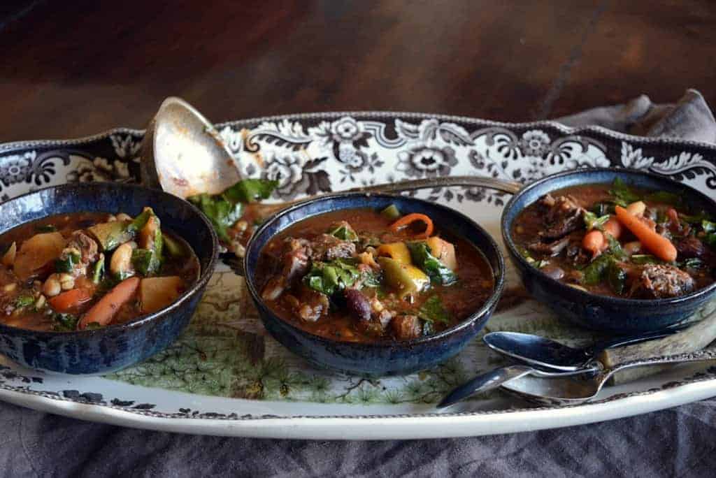 jeffersonian inspired chunky vegetable beef stew