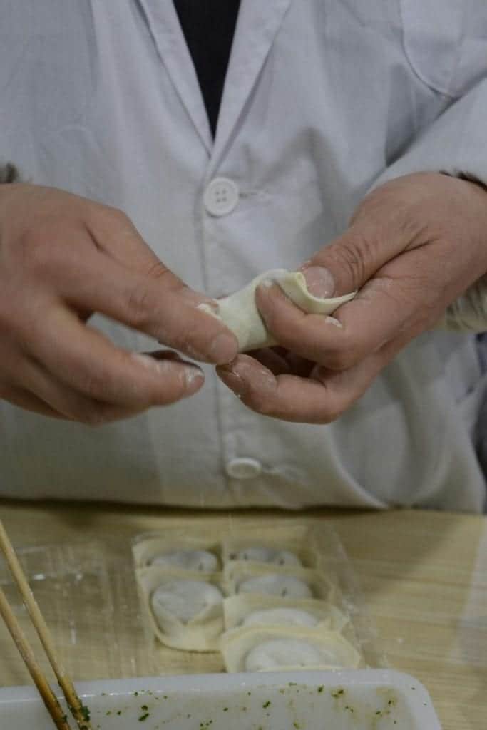 dim sum making