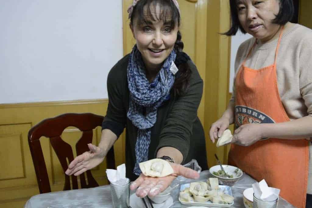 dim sum making