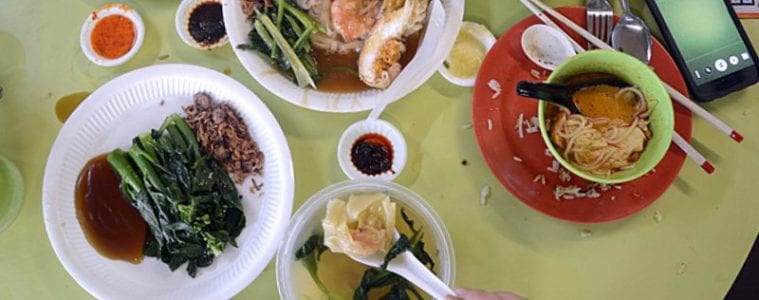 breakfast singapore hawker style