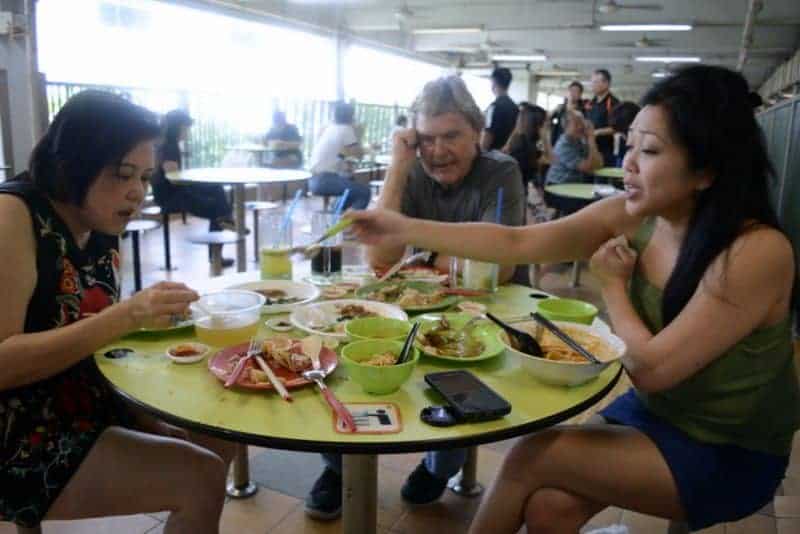 breakfast singapore hawker style