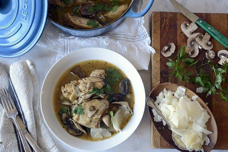 chicken marsala mushroom stew