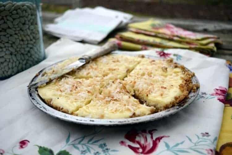 Vintage Graham Cracker Cream Pie Coconut Cream Pie Graham Cracker Pie