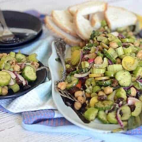 cucumber celery olive odyssey salad