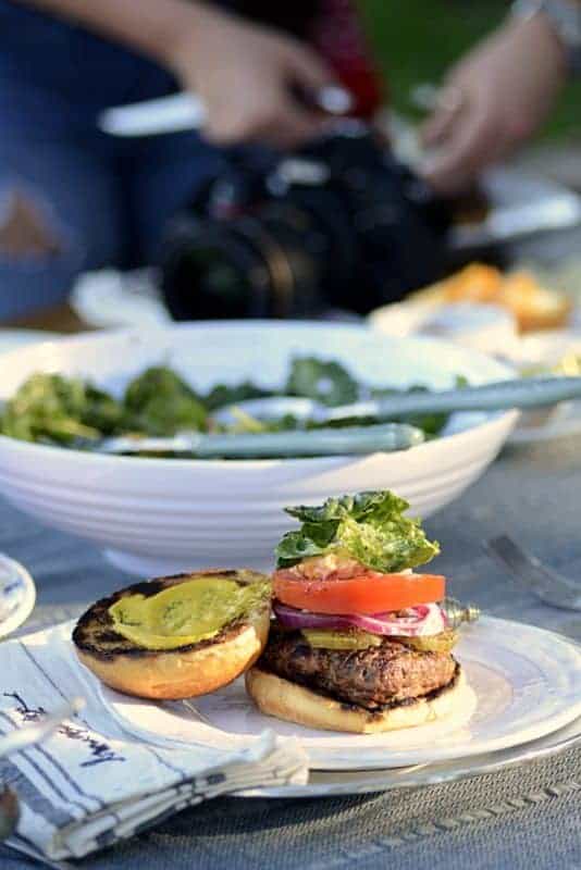 lamb burger night