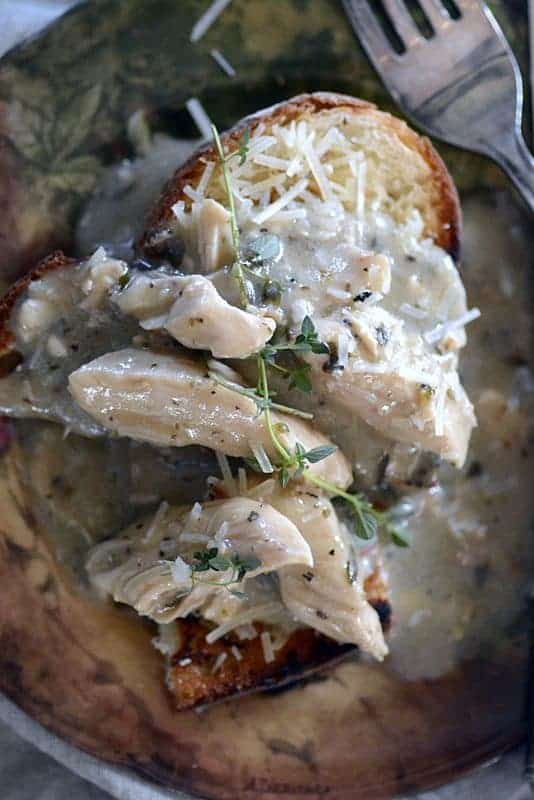 italian chicken & gravy