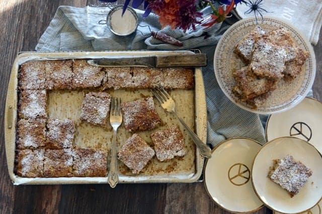 Carrot Pineapple Cookie Sheet Cake Bars