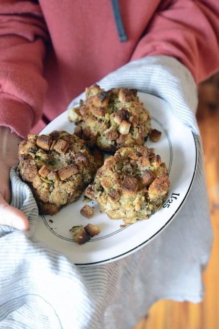 herb seasoned crispy dressing balls