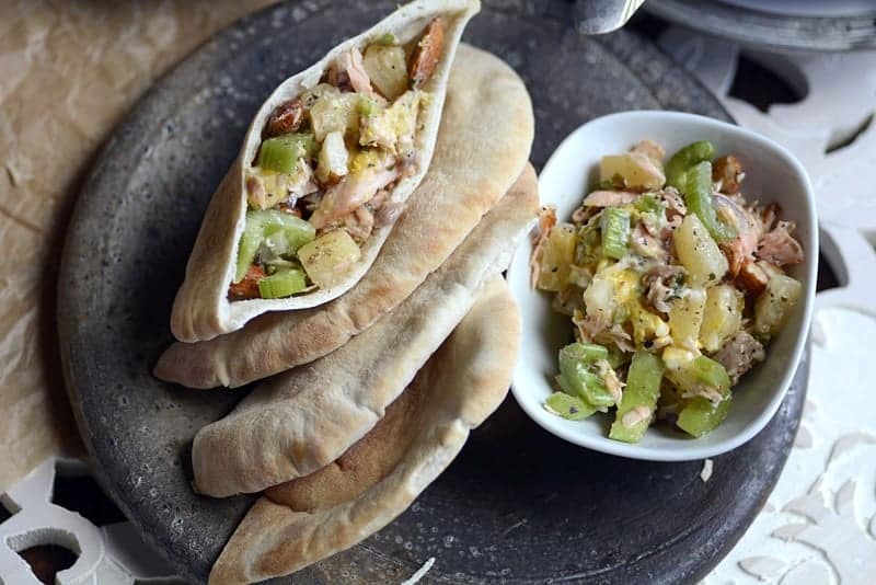 pineapple tidbit salmon salad