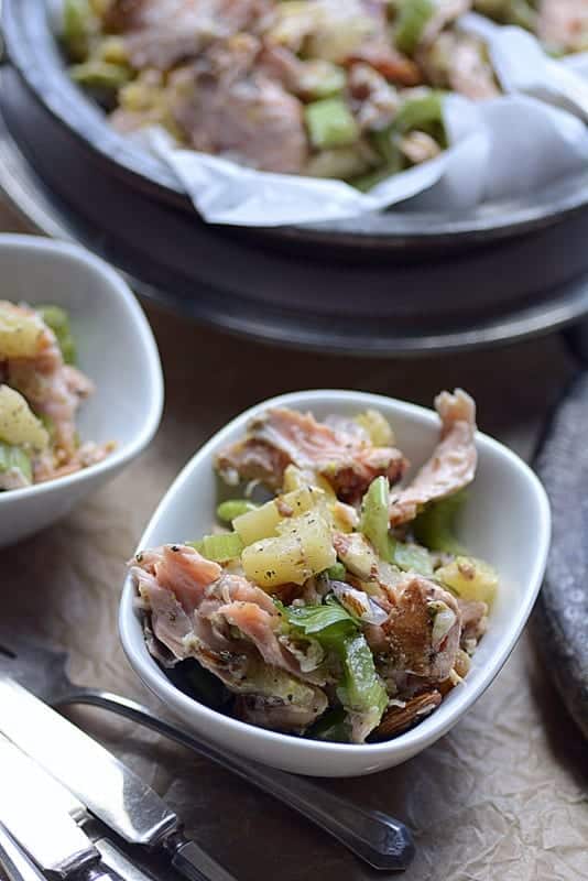 pineapple tidbit salmon salad