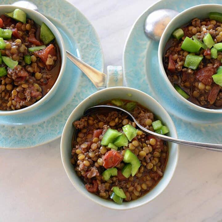 italian sausage lentil chili