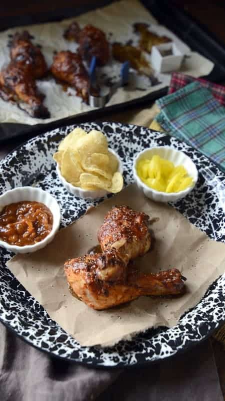 baked chicken drum sticks