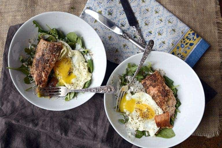Simple Salmon and Egg Salad