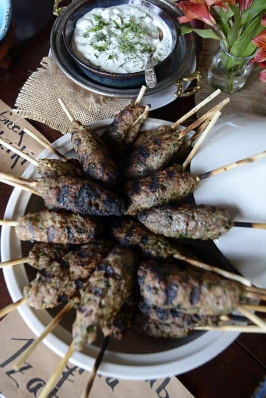 aussie moroccoan lamb kefta