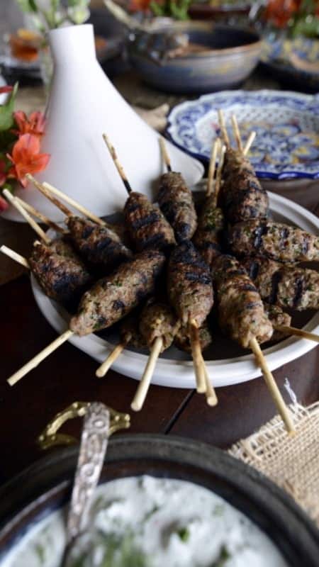 aussie moroccoan lamb kefta