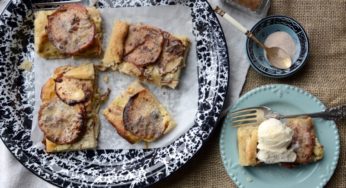 simple quick apple tart